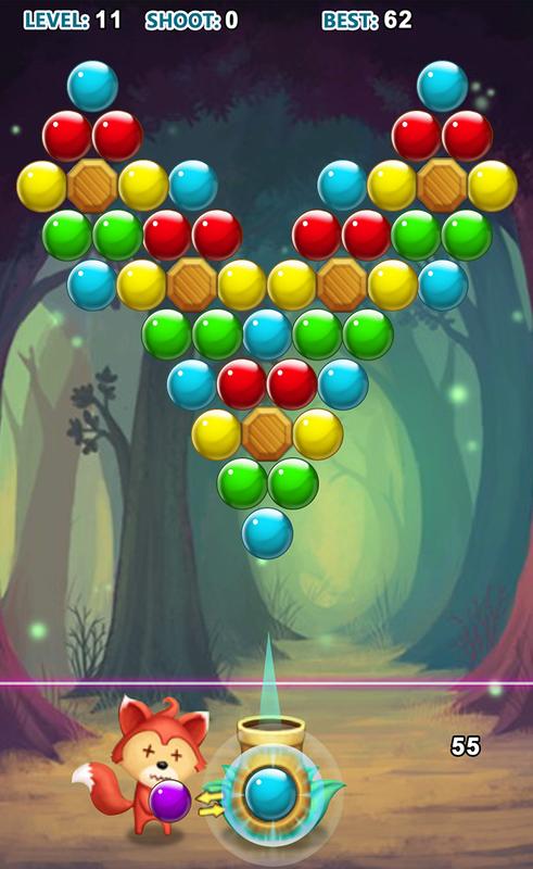 Best android bubble shooter games