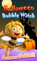 Halloween Bubble Witch Poster