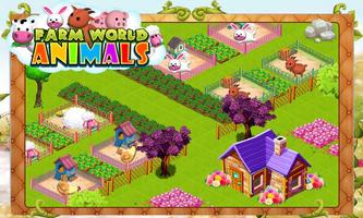 Farm World Animals captura de pantalla 1