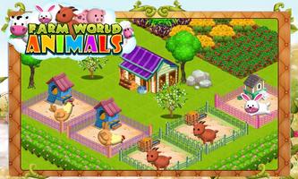 Farm World Animals تصوير الشاشة 3