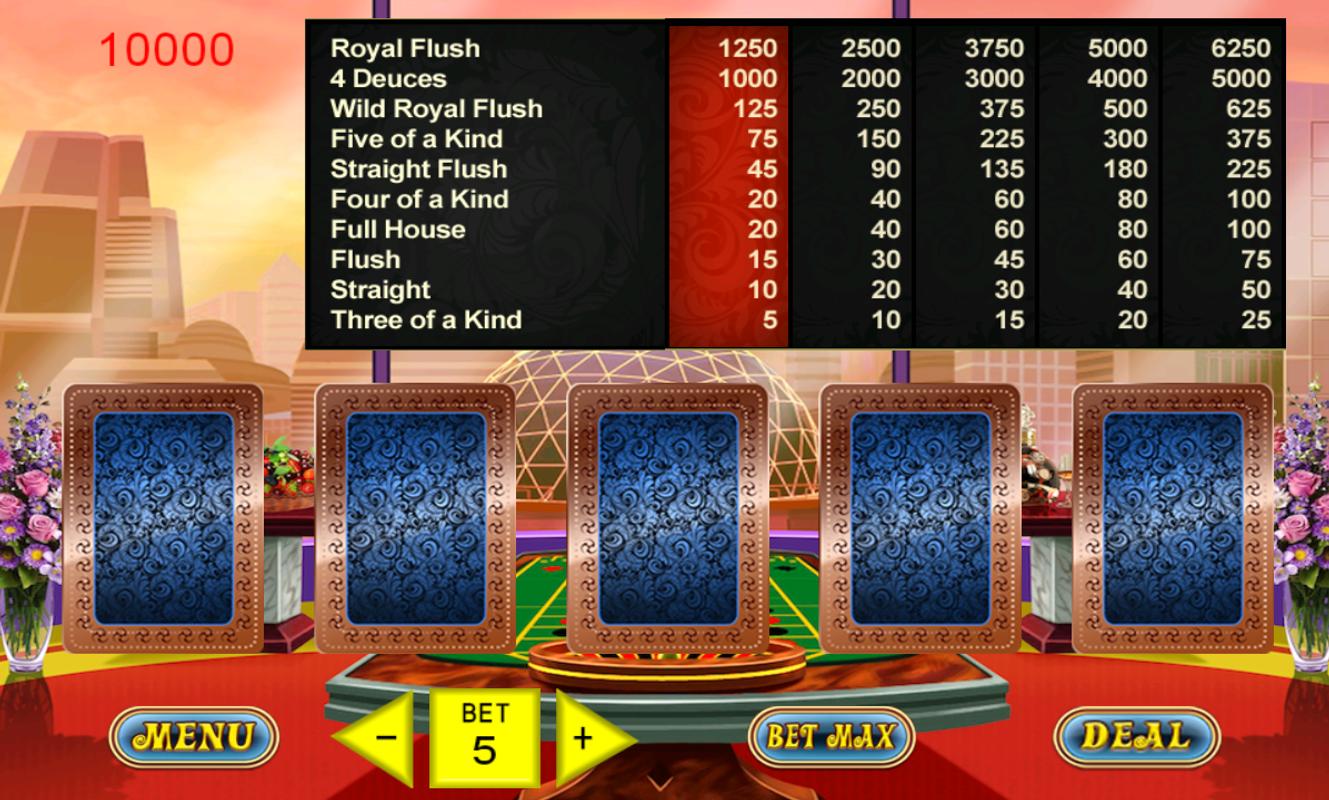 Poker challenge 0 to 10000