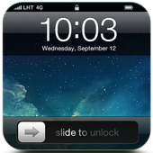 Slide to Unlock Lock Screen آئیکن