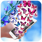 Butterfly On Screen (Prank) icon