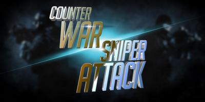 Counter War: Sniper Attack 3D ภาพหน้าจอ 1