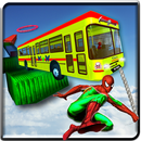 superhelden Offroad-Bus: Stunts Simulator APK