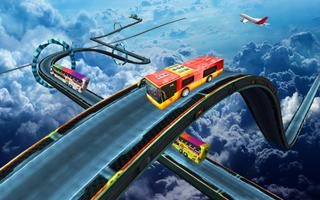 superhelden Offroad-Bus: Stunts Simulator Plakat