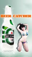 Beers Catcher Bikini Plakat