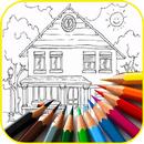 Best Coloring House Book APK