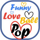 Funny Love Ball Pop icône