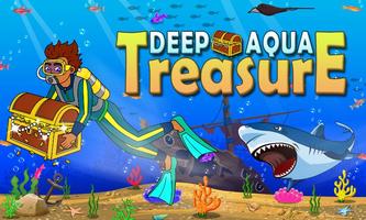 Deep Aqua Treasure Affiche