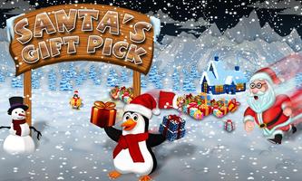 Santas Gift Pick Affiche