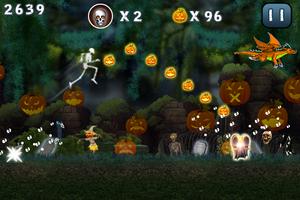 Halloween Jungle Run Ekran Görüntüsü 2