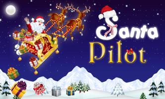 Santa Pilot Affiche