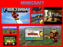 Guide for minecraft ironman plakat