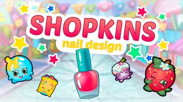 Nail design shopkins Affiche