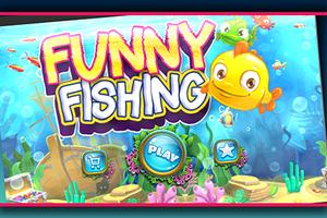 Funny Fishing plakat