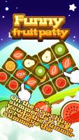 Funny fruit patty plakat