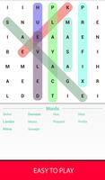 Word Search Puzzles Affiche