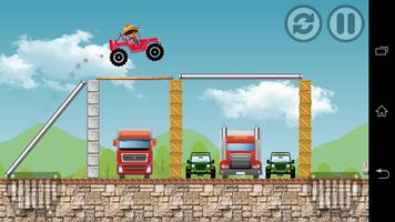 Hill Climb Race Game captura de pantalla 2