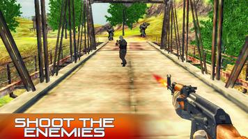 commando adventure combat war โปสเตอร์