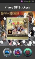 Game Of Stickers-poster