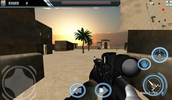 Sniper Commando Shooting 2016 captura de pantalla 1