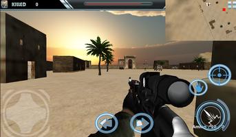 Sniper Commando Shooting 2016 captura de pantalla 2