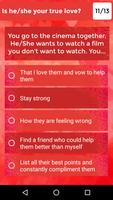 True Love Game - Fall In Love Quiz For Fun 💕 تصوير الشاشة 1