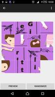 little girl slide puzzle syot layar 2