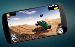 Off Road 4x4 Monster Truck MMX Derby Rally Race 3D capture d'écran 2