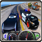 Speed Top Police Car Lightning McQueen vs Jackso icon