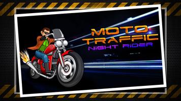 moto traffic night racing 3d capture d'écran 1