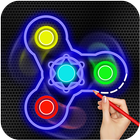 Fidget Spinner : Draw And Spin آئیکن