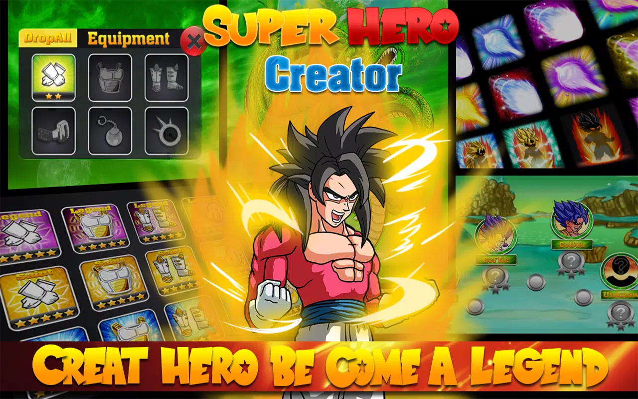 Download do APK de Saiyan Editor de cabelo Super Deus para Android