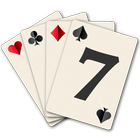 Sevens Playing Cards Game آئیکن