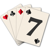 Sevens Playing Cards Game icône