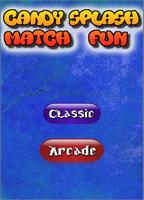 Candy Splash Match Fun скриншот 1