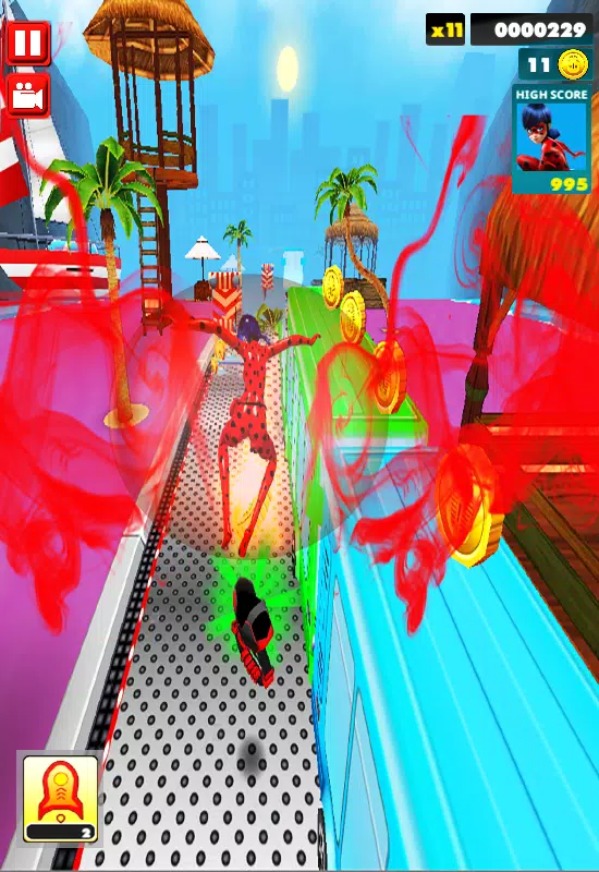 Miraculous LadyBug Adventure Subway Run 3D FREE APK voor Android Download