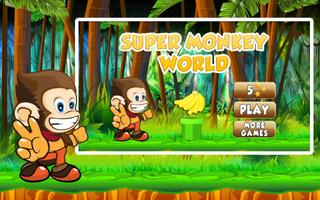 Super Monkey World Jungle Plakat