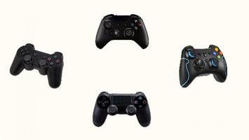 gamepad for ps3 ps4 EXB360 Affiche