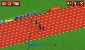 100 Metres Race اسکرین شاٹ 1