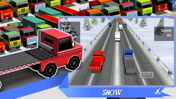 Truck Traffic Racing3D imagem de tela 1