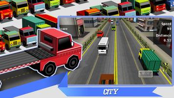 Truck Traffic Racing3D imagem de tela 2