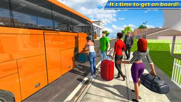 اليورو حافلة قيادة محاكي 2018 - Euro Bus Simulator الملصق