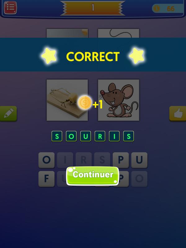 Jeu de mots en Français - 4 Images 1 Mot for Android - APK ...