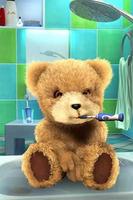 Teddy Bear Bathe -Talking Bear โปสเตอร์