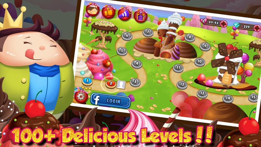 Download do APK de Fábrica chocolate aniversário: jogo comida