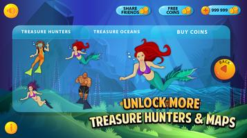 Treasure Swim HD Free capture d'écran 2