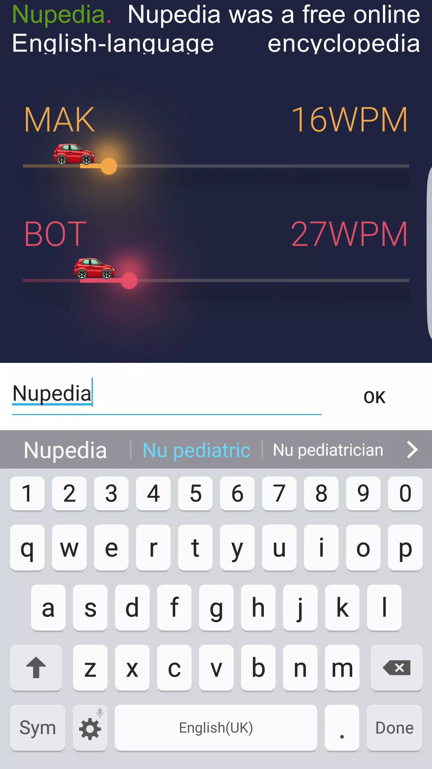 Type Racer APK for Android Download