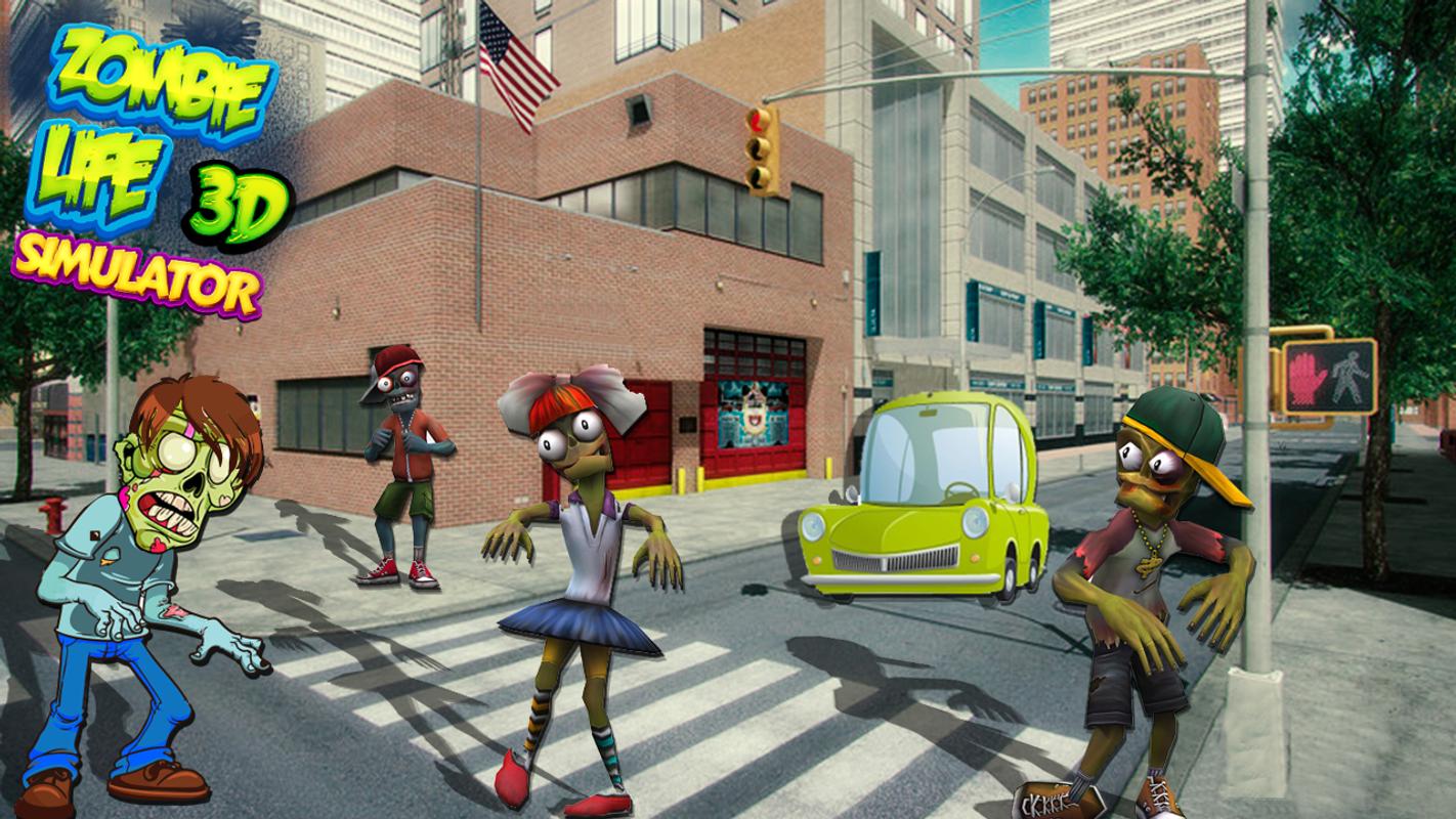 Zombie Life Simulator 3d - zombie strategy games for ...